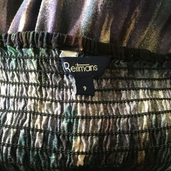 Chic and effortless, this dark tie-dye sundress Size 9 - Picture 5 of 6